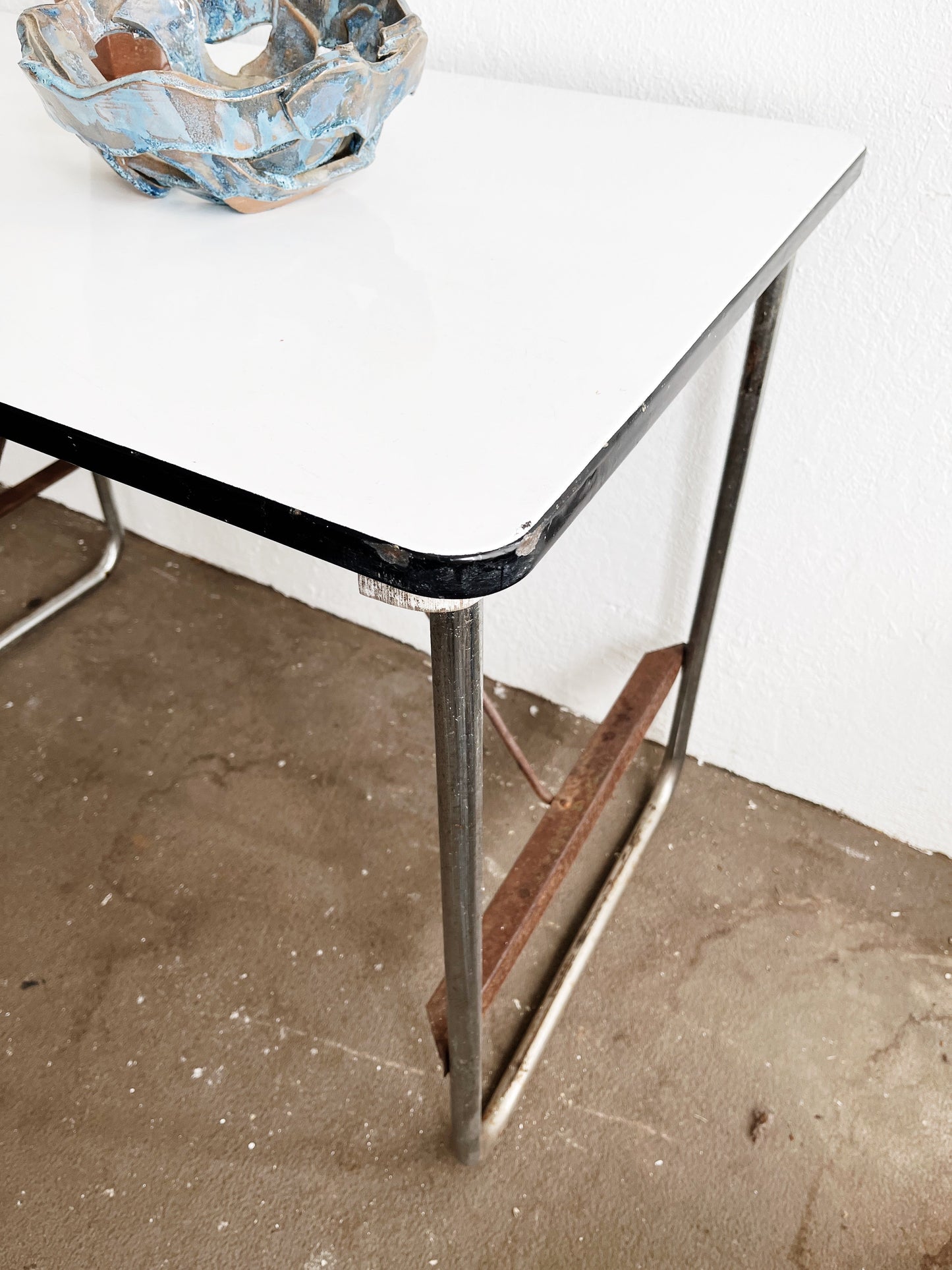 Vintage Enamel Table