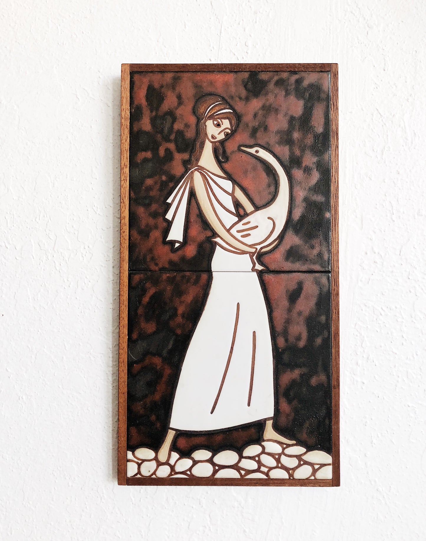 Vintage Folk Tile Art