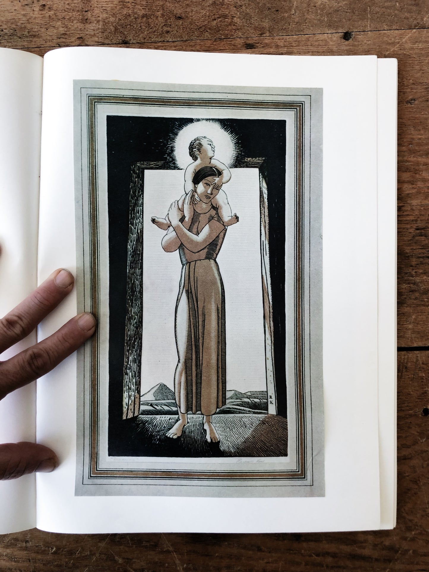 Vintage Rockwell Kent Art Book