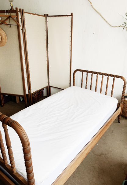 Antique Twin Spindle Bed