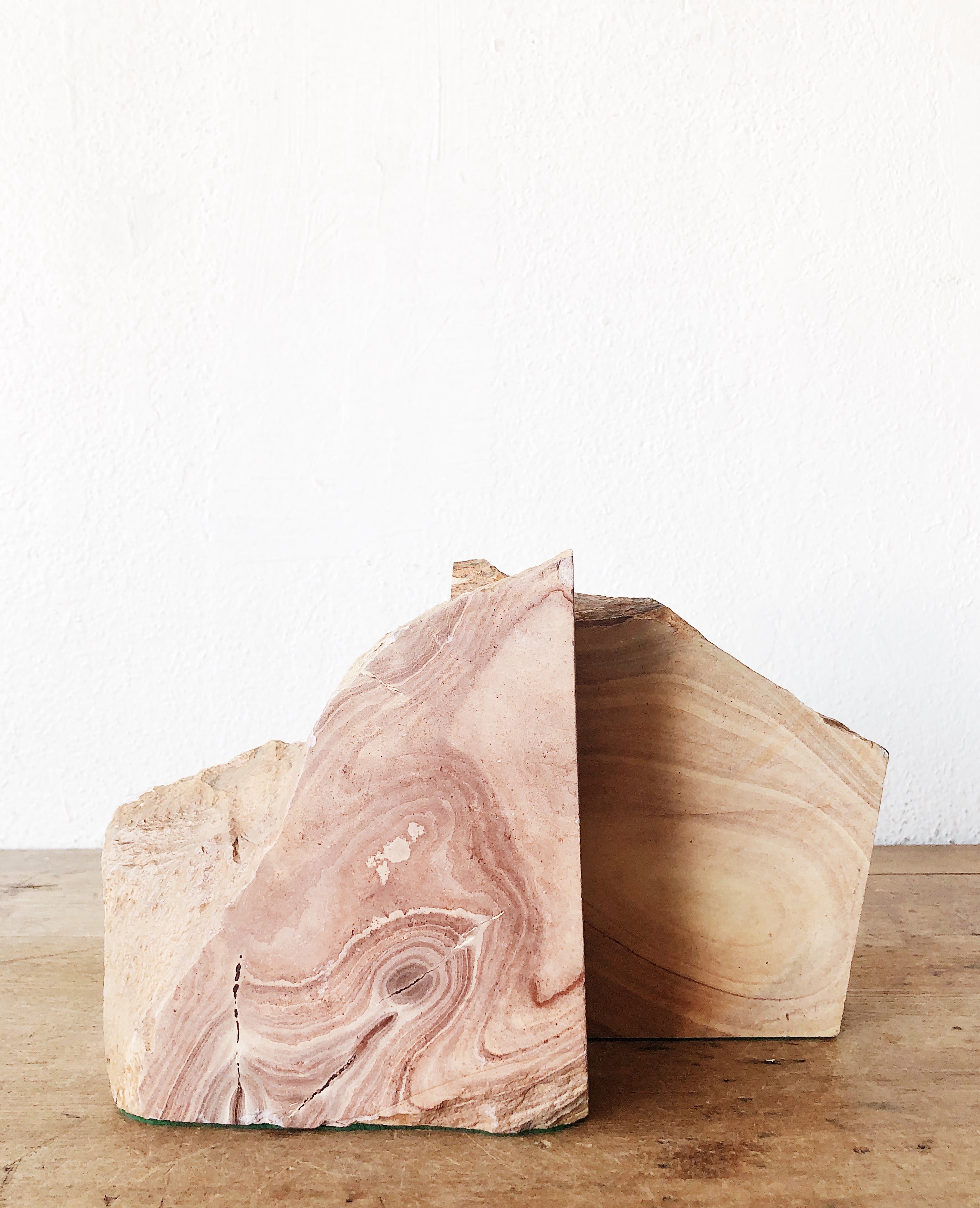 Vintage Sandstone Bookends