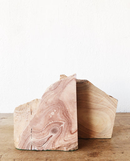 Vintage Sandstone Bookends