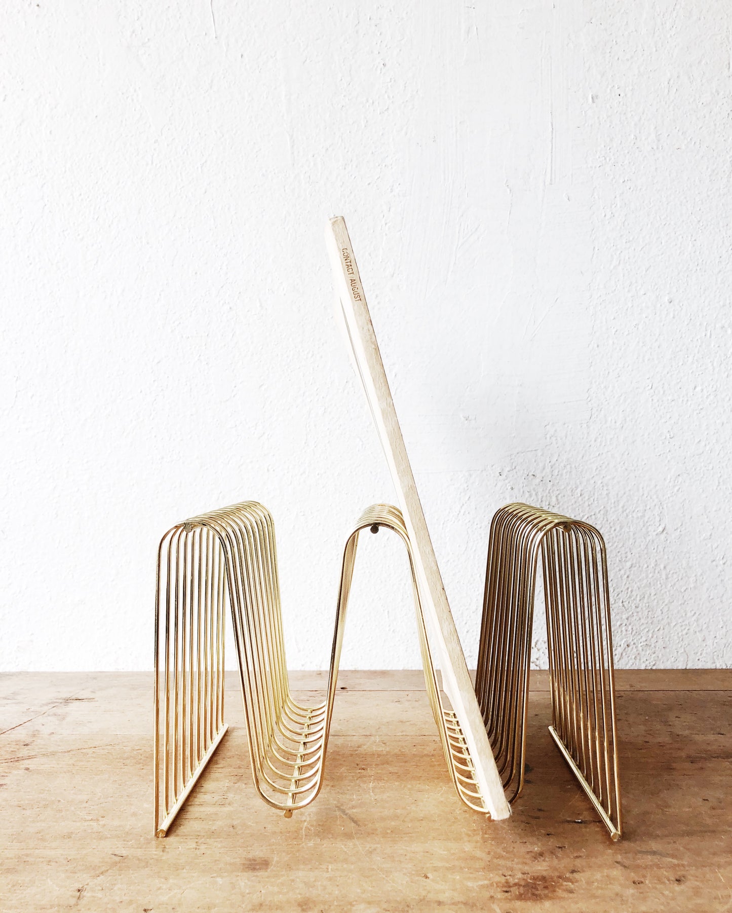 Vintage Goldtone Rack