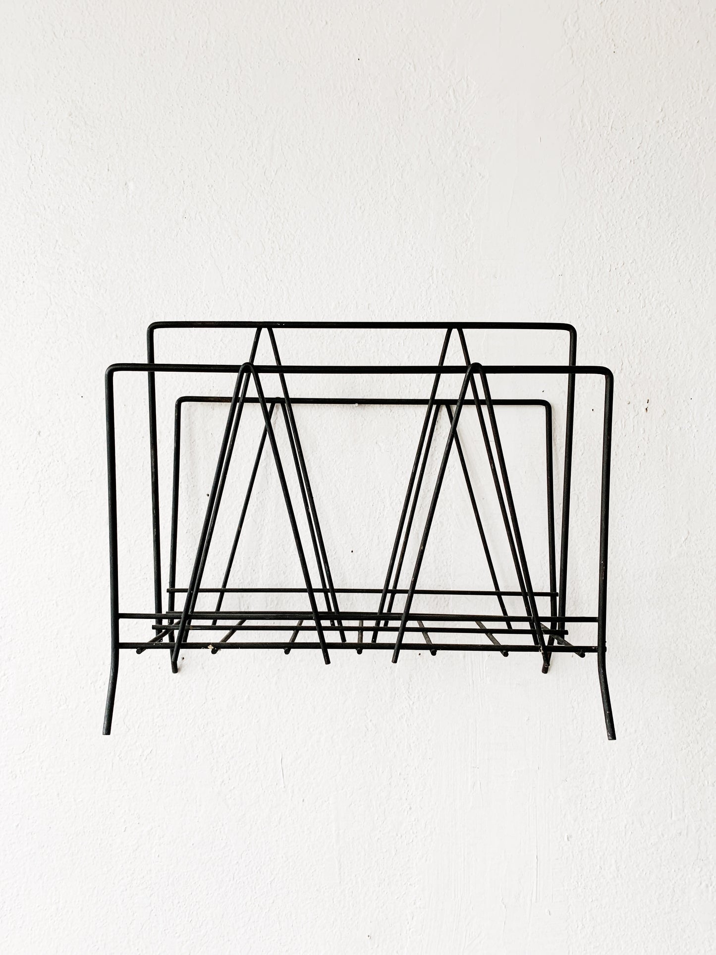 Mid Century Metal Rack