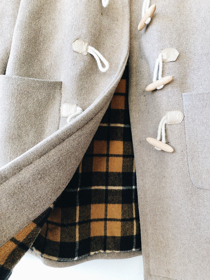 Vintage Wool Duffle Coat