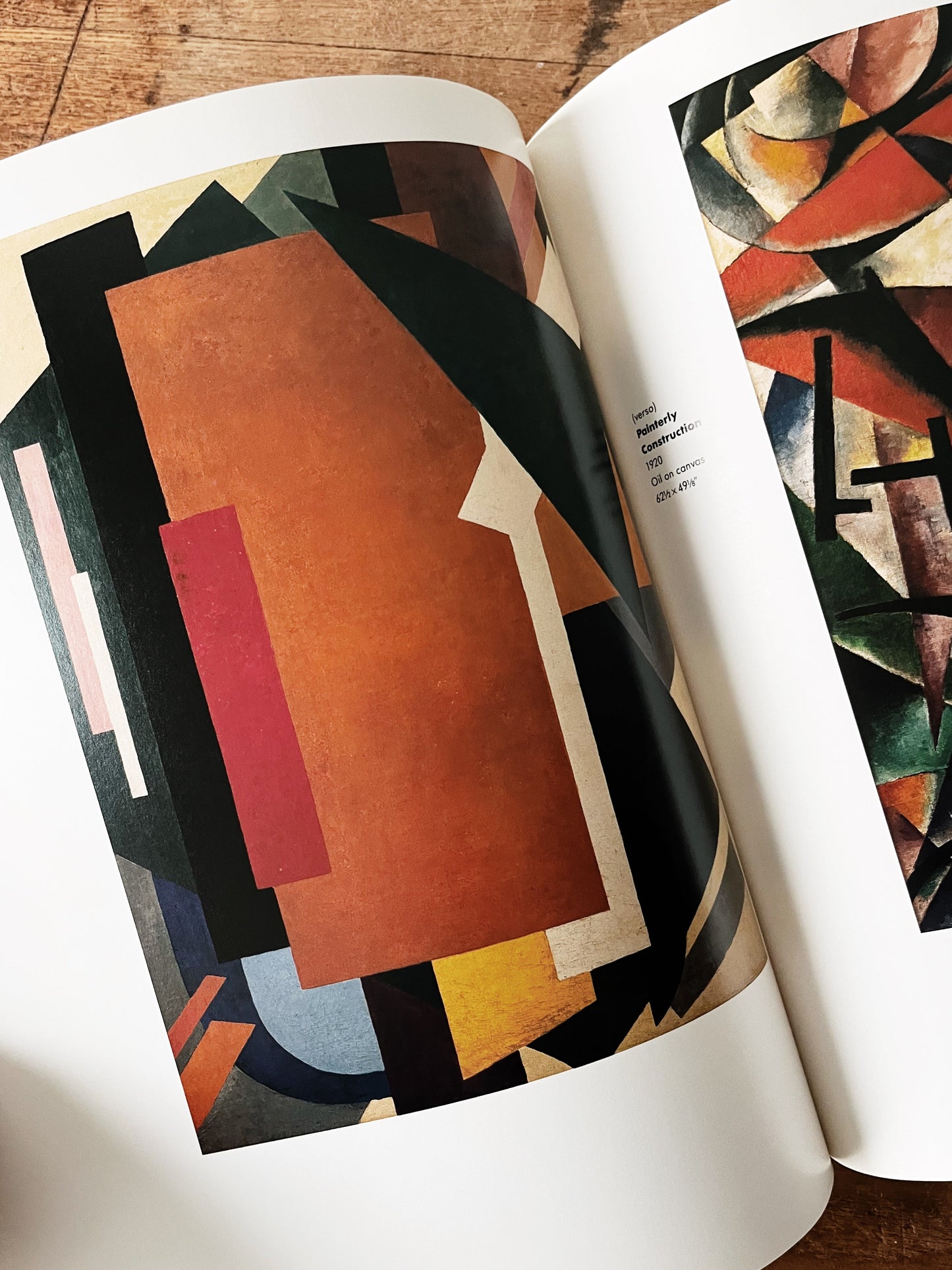 Vintage Popova MOMA Art Book