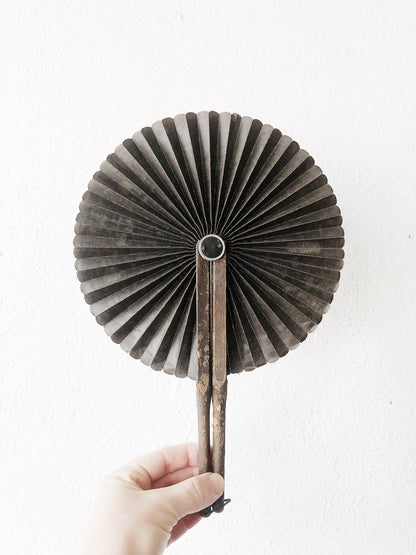 Antique Japanese Silk Fan