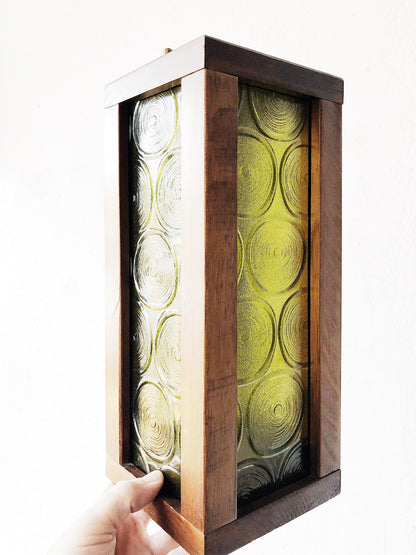 Vintage 1970s Candle Lantern