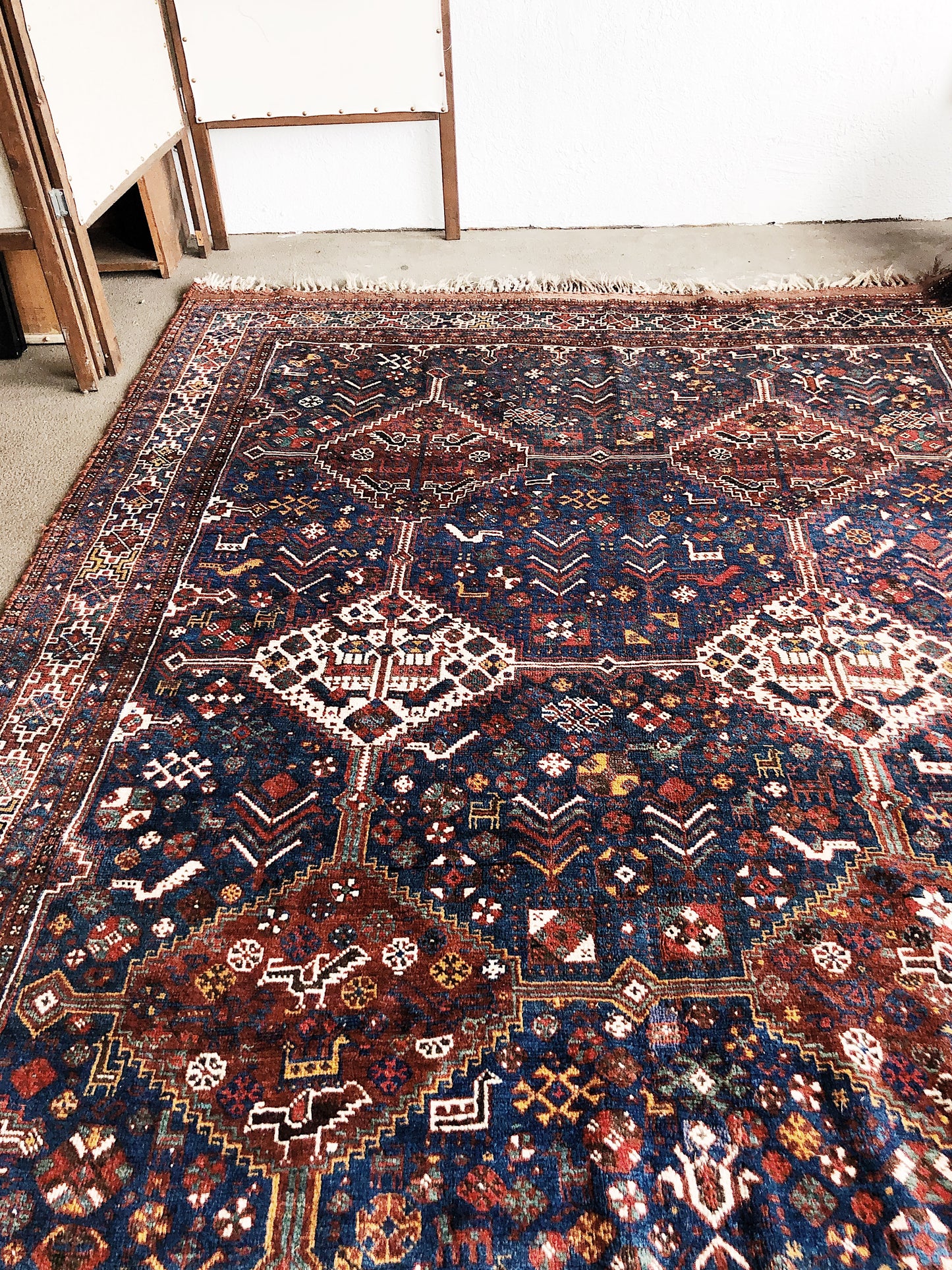 Stunning Large Wool Persian Rug