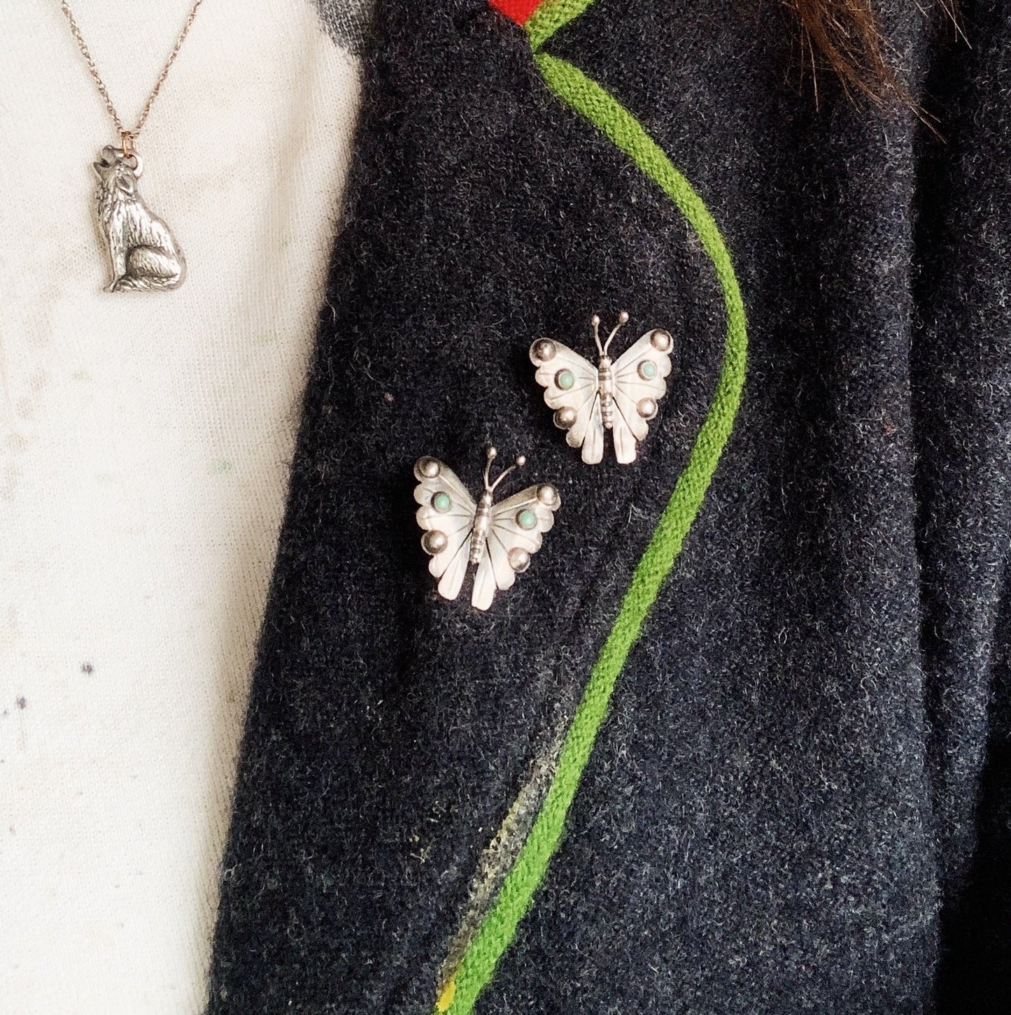 Vintage Sterling Silver Pin