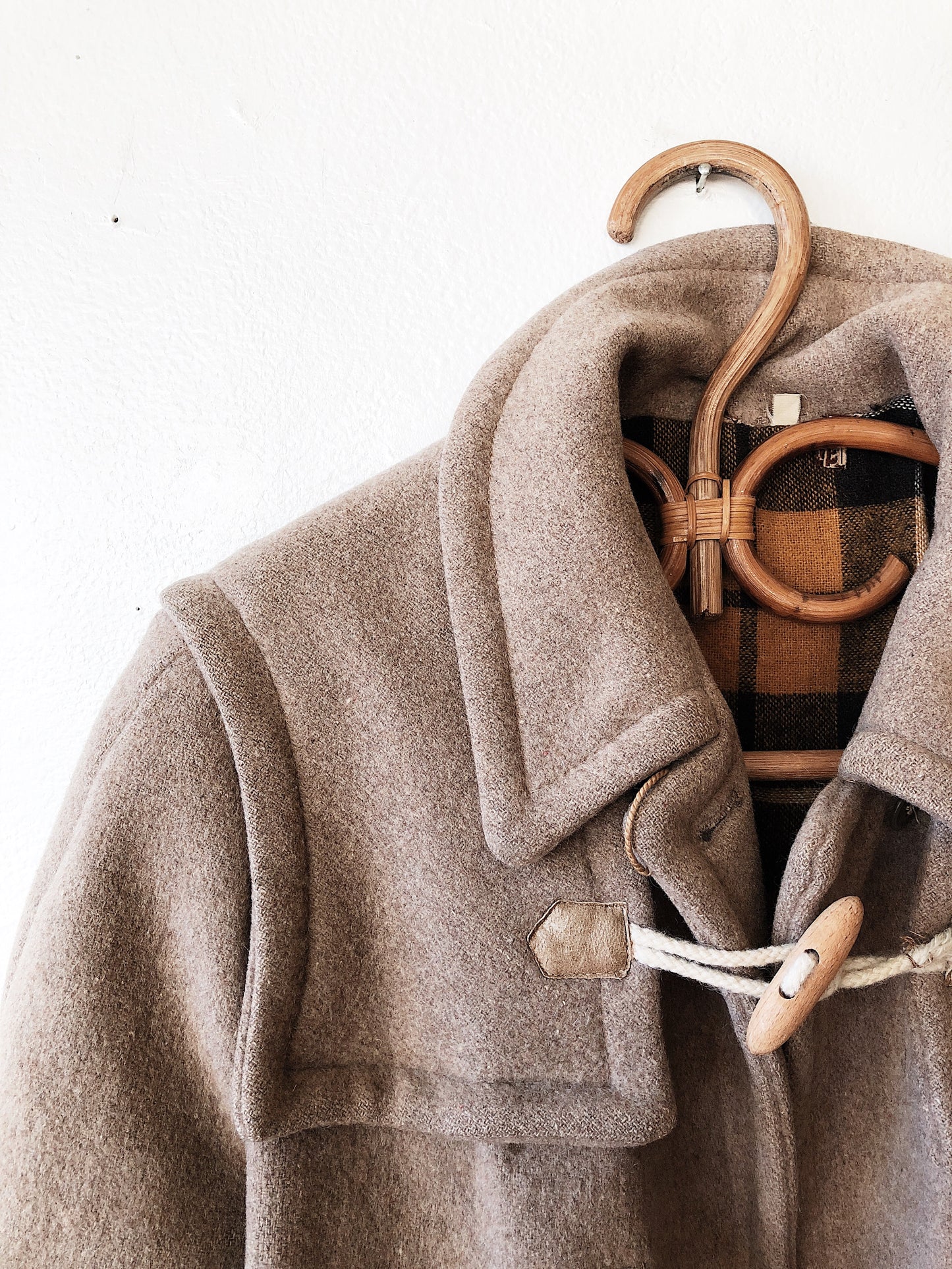 Vintage Wool Duffle Coat