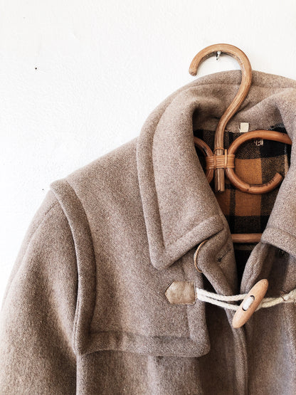 Vintage Wool Duffle Coat