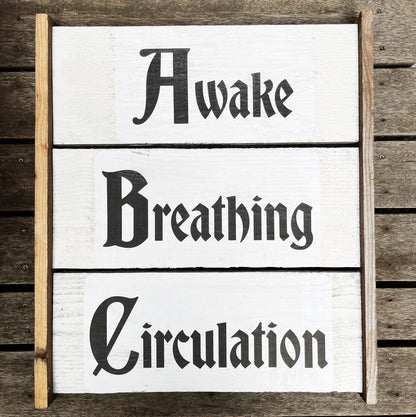 Vintage Wellness Sign