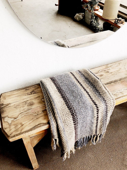Handmade Irish Wool Throw