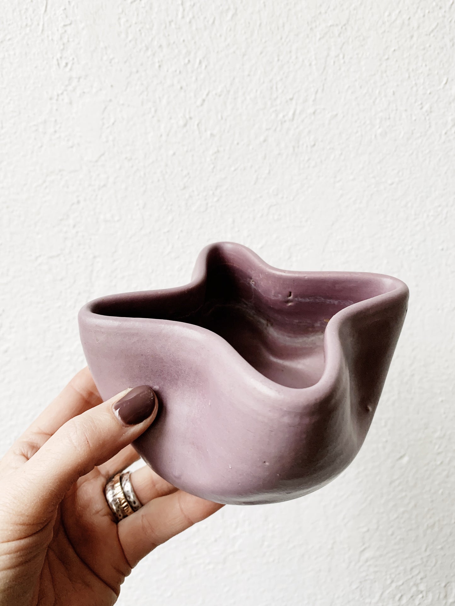Wavy Handmade Ceramic Pot