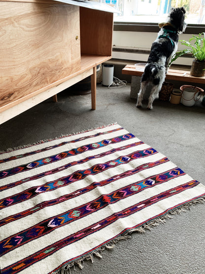 Vintage Wool Textile / Rug