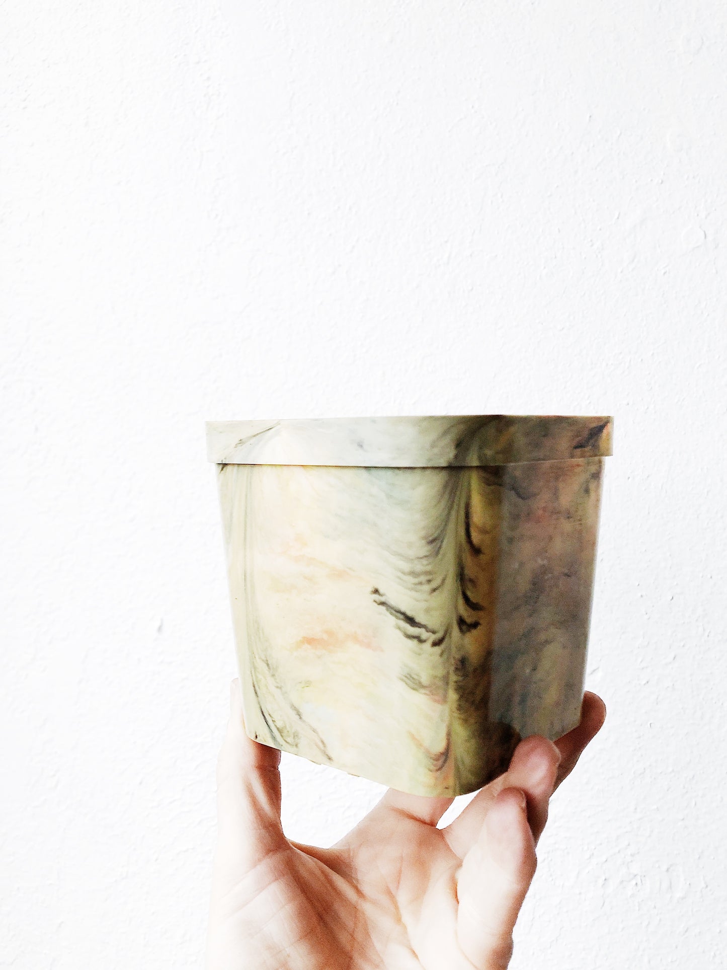 Vintage Marbled Propagation Pots