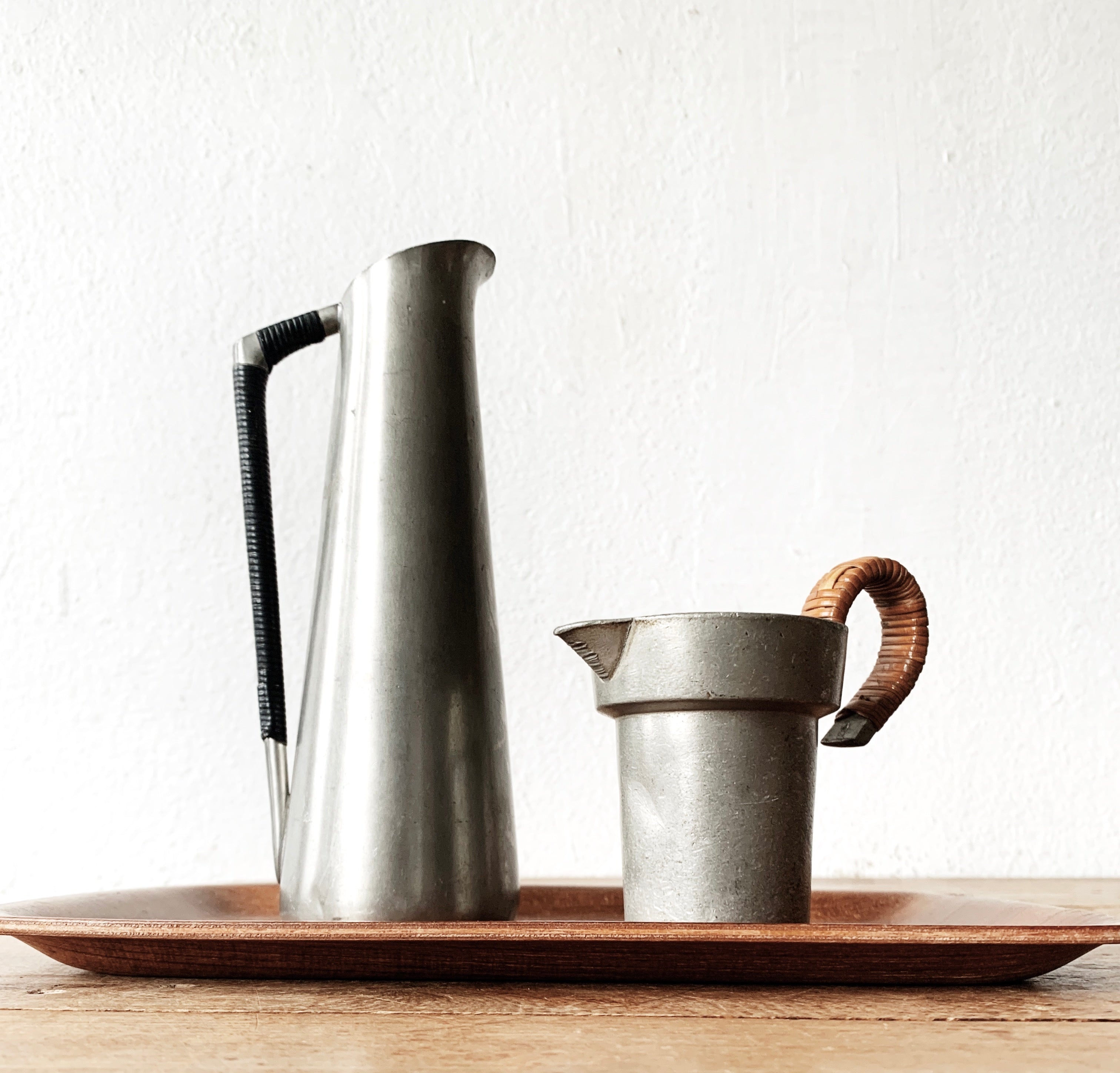 Royal Pewter from Holland and Osaka Suzuki Mid Century 2 Piece Set - Thumbnail 3