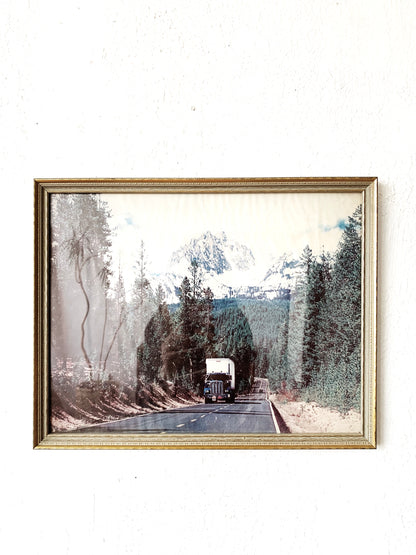 Vintage Framed Film Photo