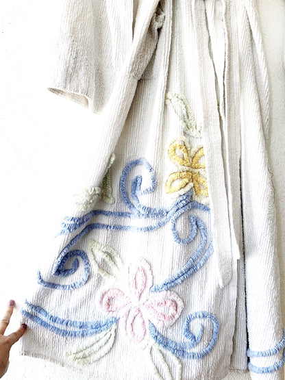 Vintage Chenille Robe