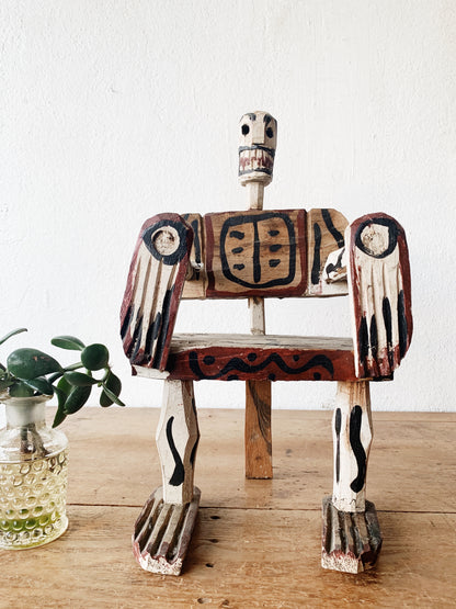 Vintage Day of The Day Folk Art