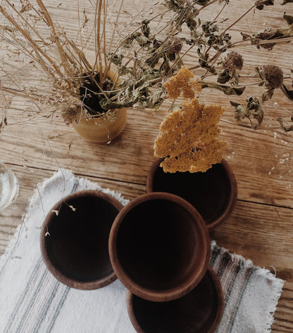 Vintage Set of Teak Bowls