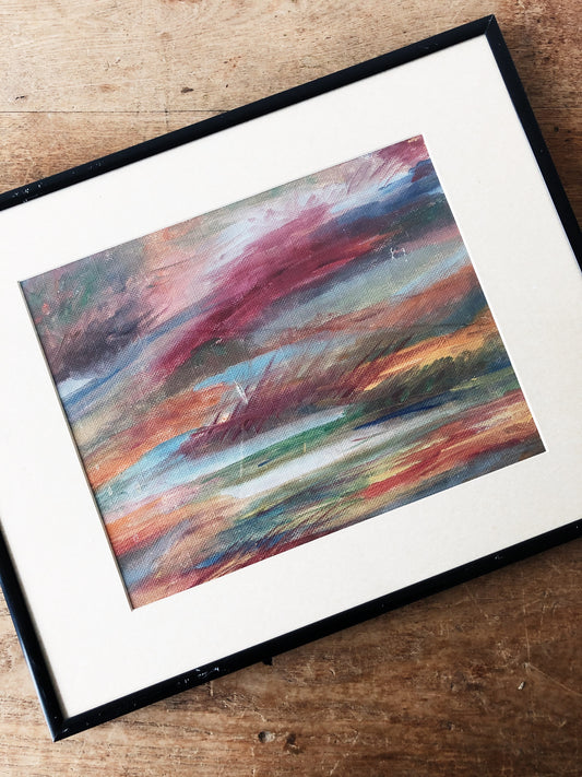 Original Abstract Oil Painting