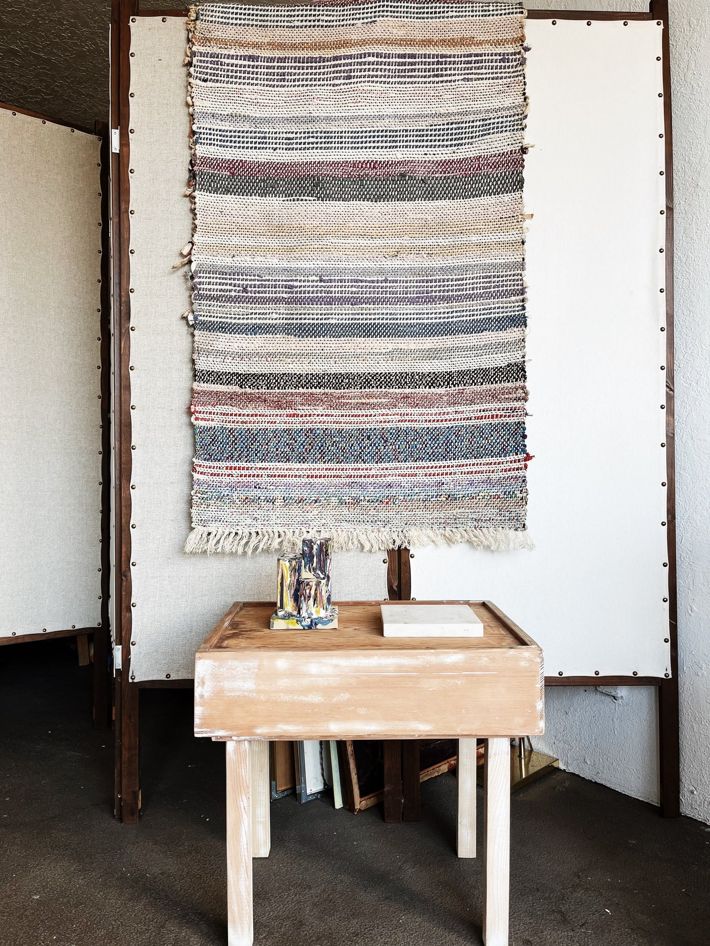 Vintage Rag Rug Runner
