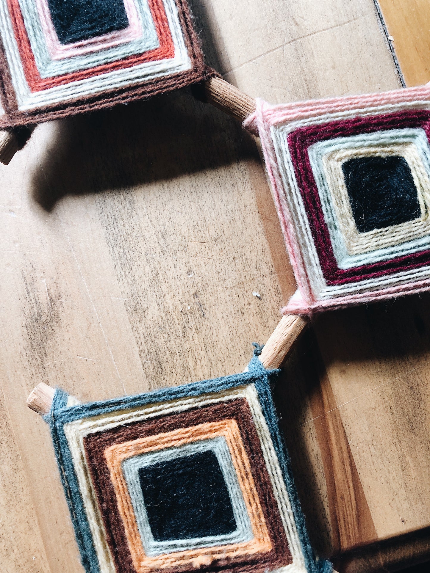 Vintage God’s Eye Weaving