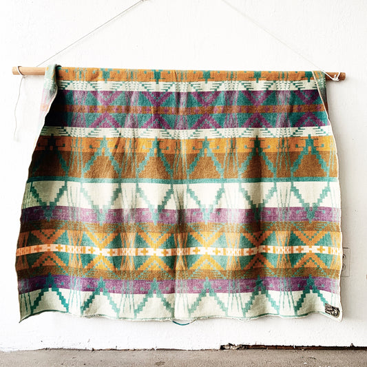 RARE 1920’s Jacob Oregon City Wool Camp/Trade blanket