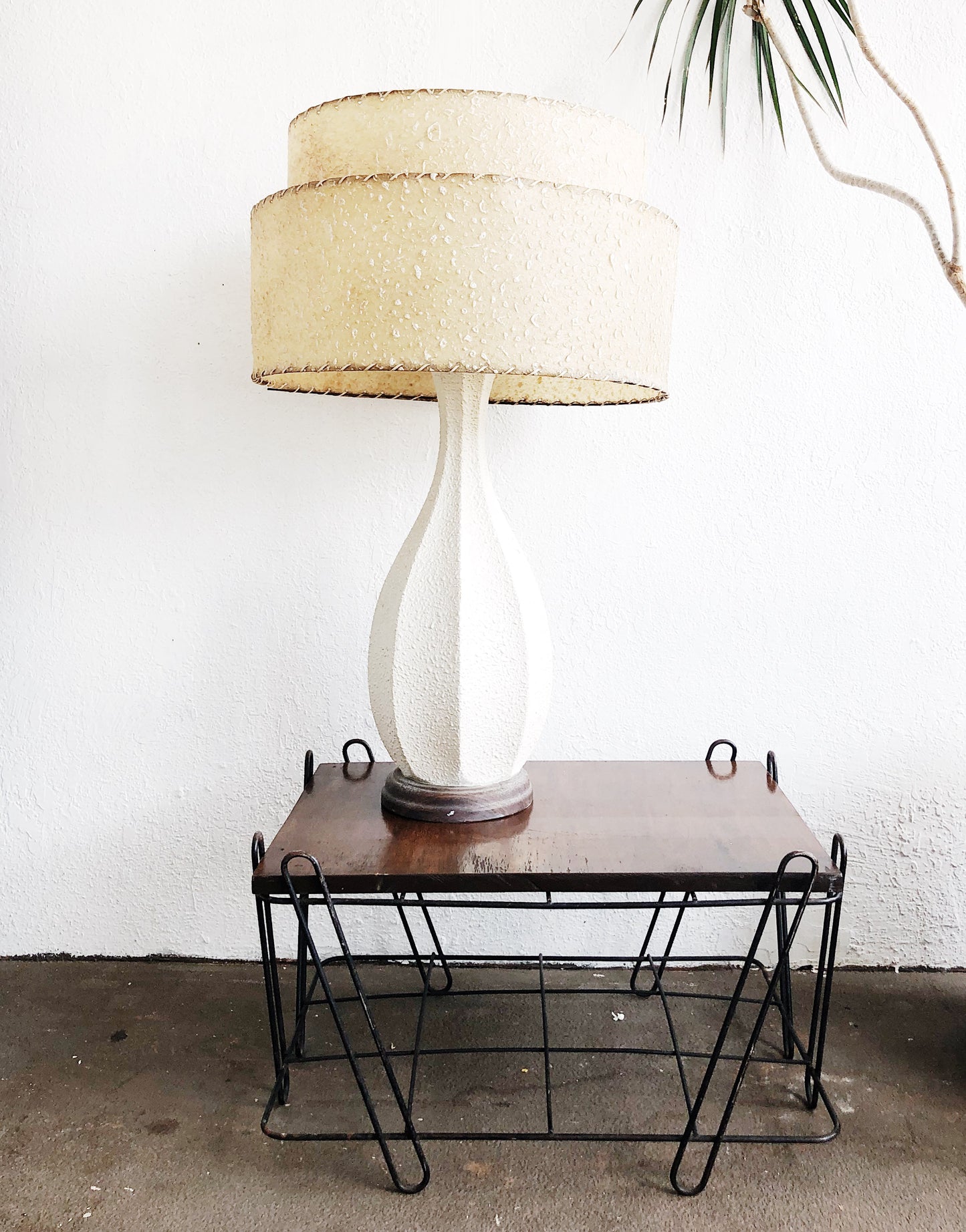 RESERVED ANGIE  Mid Century Lamp