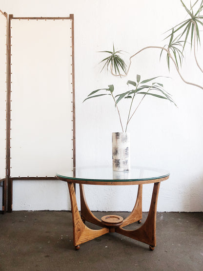 Mid Century Round Coffee Table