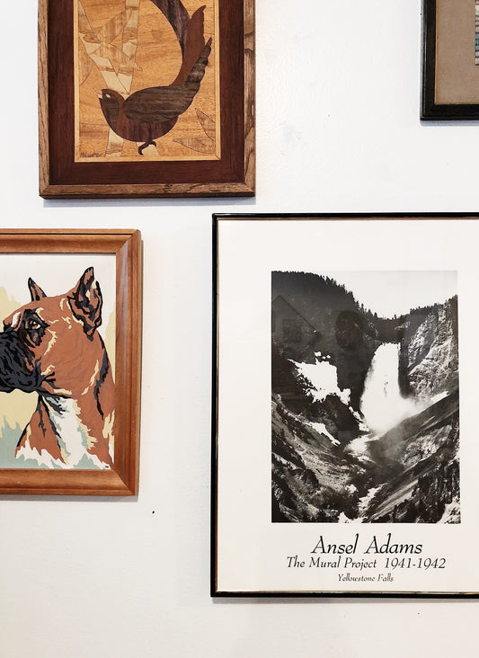Vintage Ansel Adams Framed Print