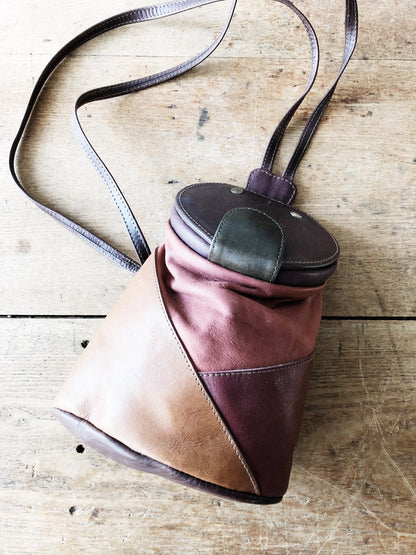Vintage Leather Cross Body Pouch