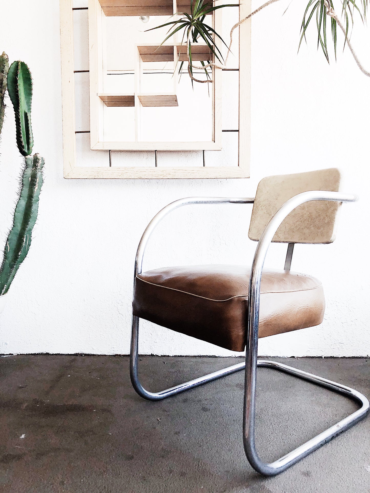 Vintage Machine Age Chair
