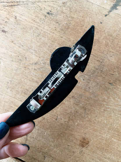 Large Vintage Hair Barrette