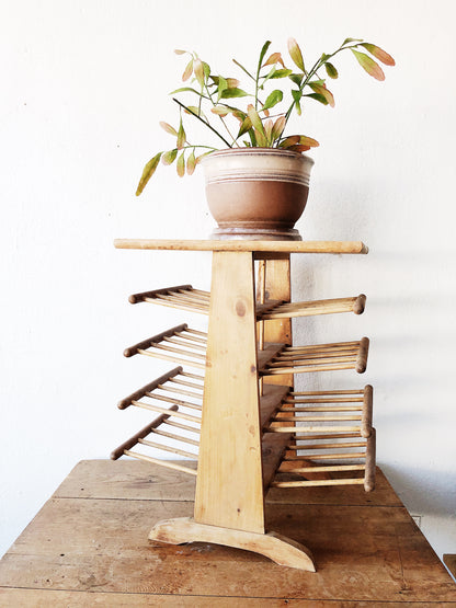 Handmade Spindle Book Table