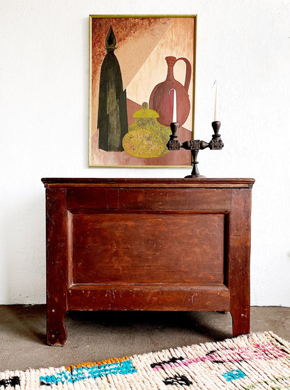 Primitive Wood Chest