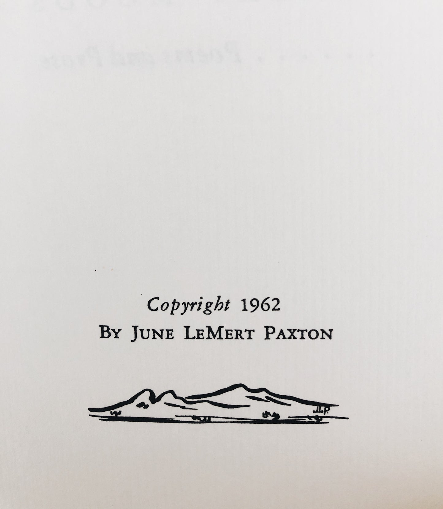 Vintage Poetry Book