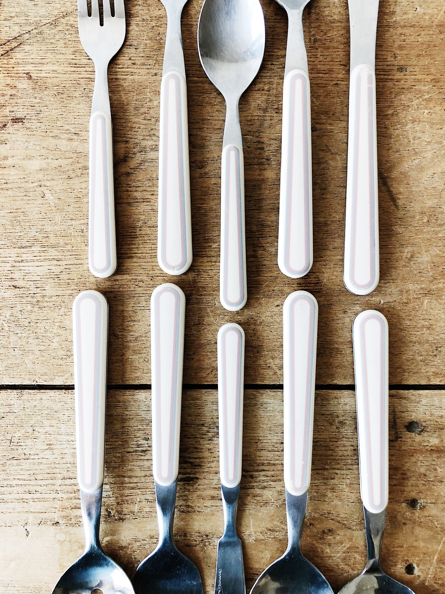 Vintage Flatware and Serving Set