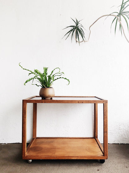Vintage Teak Cart