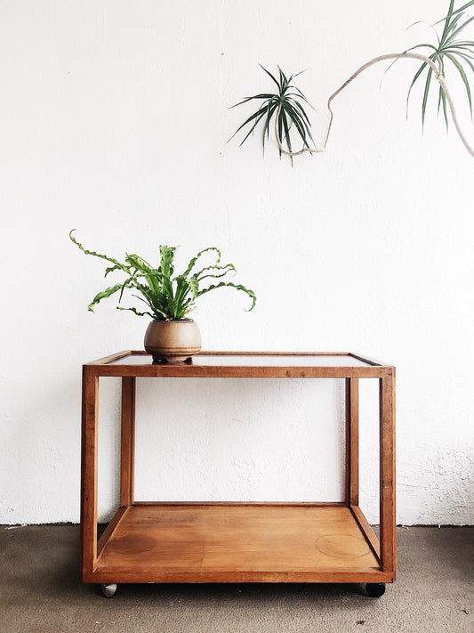 Vintage Teak Cart