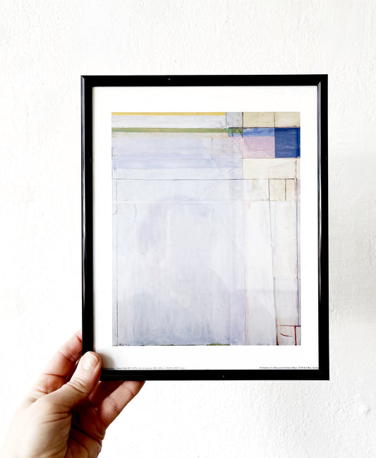 Framed Diebenkorn Bookplate