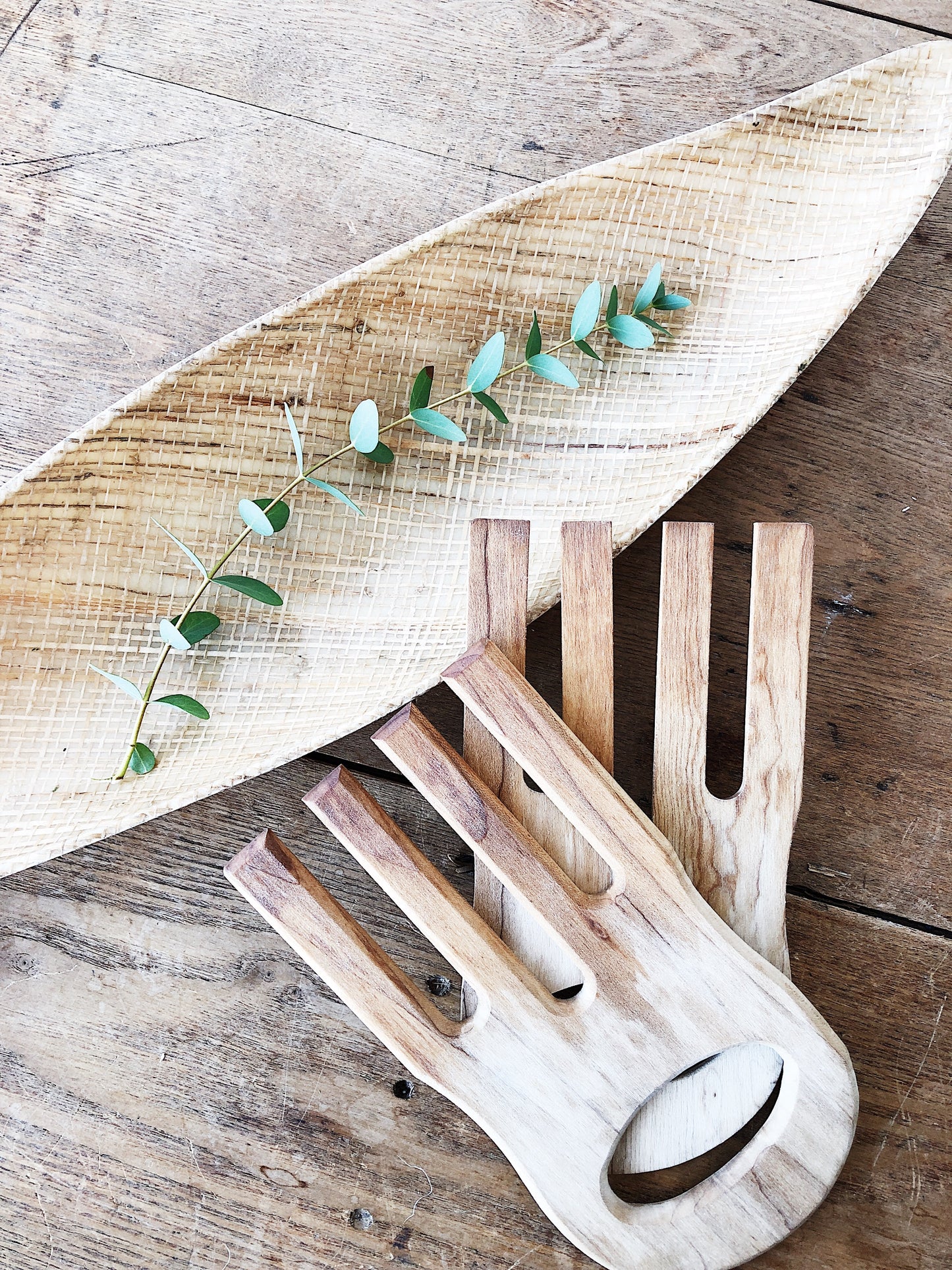 Vintage Woven Abaca Surfboard Tray