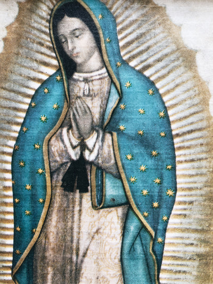 Vintage Our Lady of Guadalupe