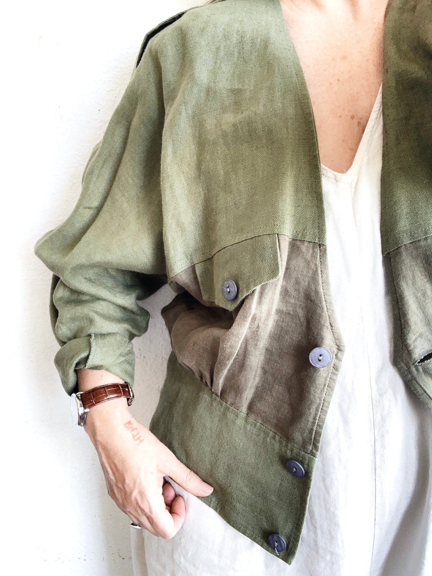 Vintage Linen Jacket