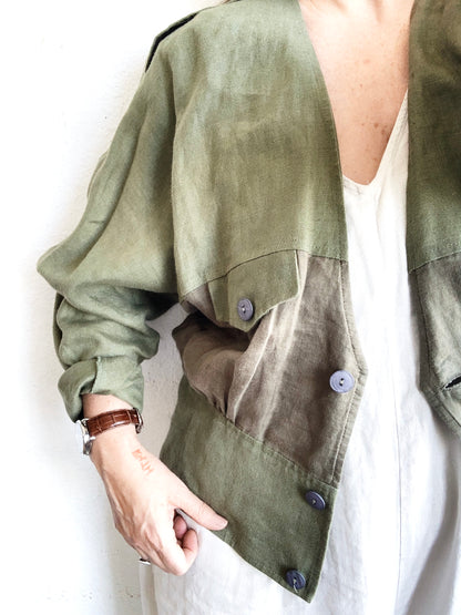 Vintage Linen Jacket