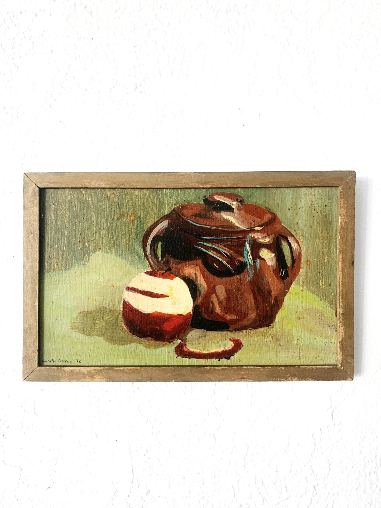 Vintage Framed Still Life Painting