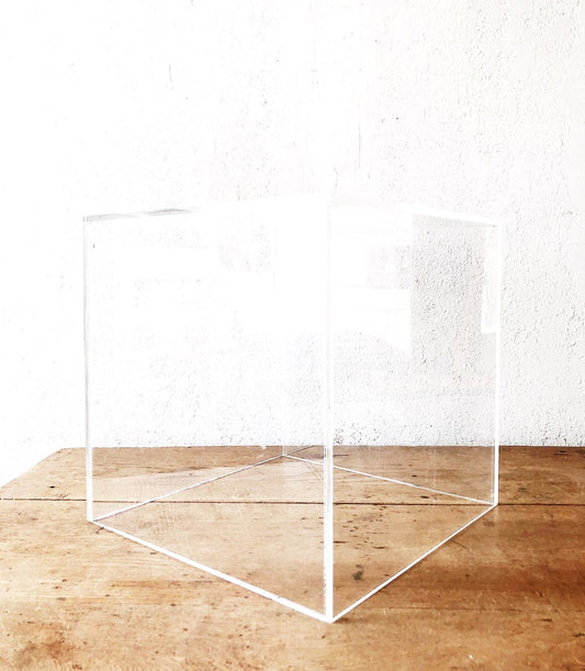 Vintage Lucite Cube
