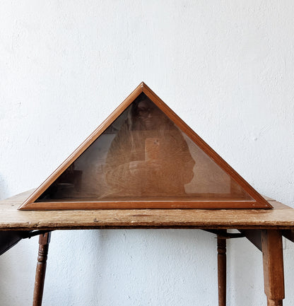 Vintage Triangle Curio Shelf